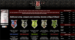 Desktop Screenshot of kingsofchaos.com